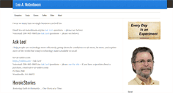 Desktop Screenshot of leonotenboom.com